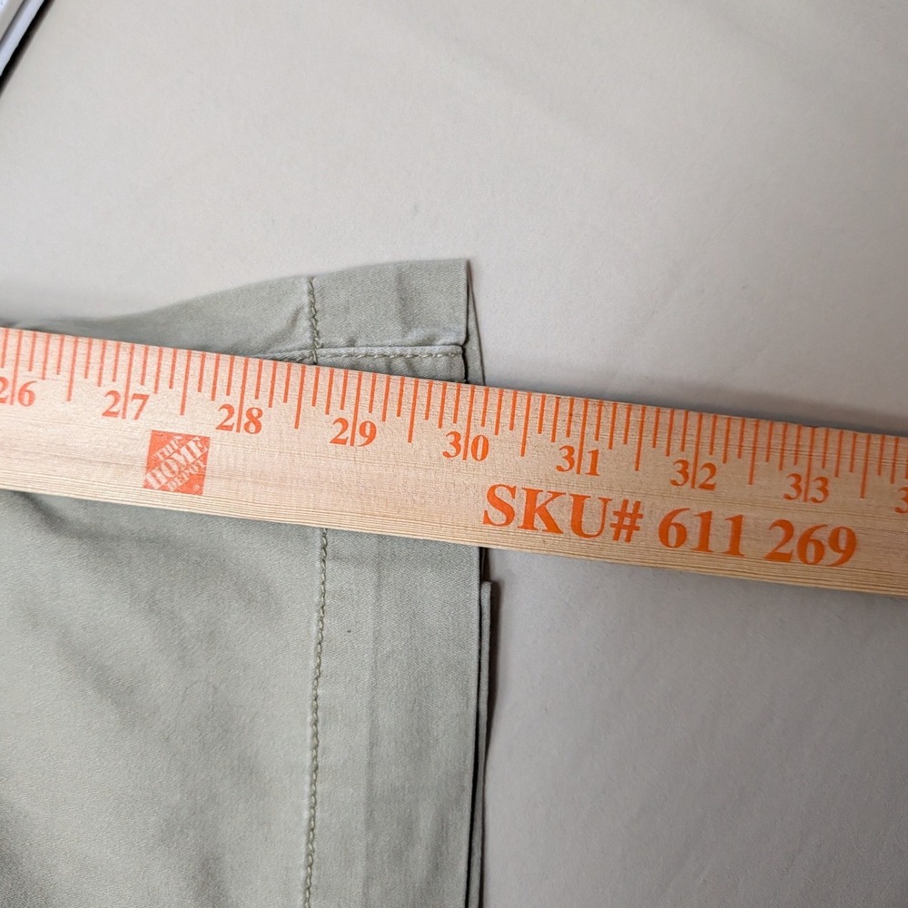 BKE Casuals Serena Khaki Pants Womens 31 Tan Straight Leg Cotton Blend 077370BKR - Picture 11 of 14